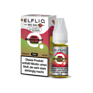 ELFLIQ - Kiwi Passion Fruit Guava - Nikotinsalz Liquid 20...