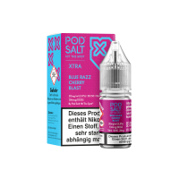 Pod Salt X - Blue Razz Cherry Blast - Nikotinsalz Liquid 20 mg/ml 5er Packung