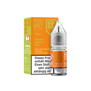 Pod Salt X - Orange Mango Lime - Nikotinsalz Liquid 10 mg/ml