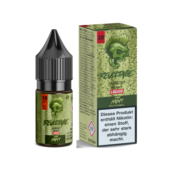 Revoltage - Magic Mint - Hybrid Nikotinsalz Liquid 20 mg/ml 15er Packung