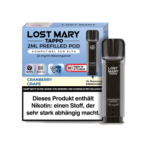 Lost Mary - Tappo Pod Cranberry Grape 20 mg/ml (2...