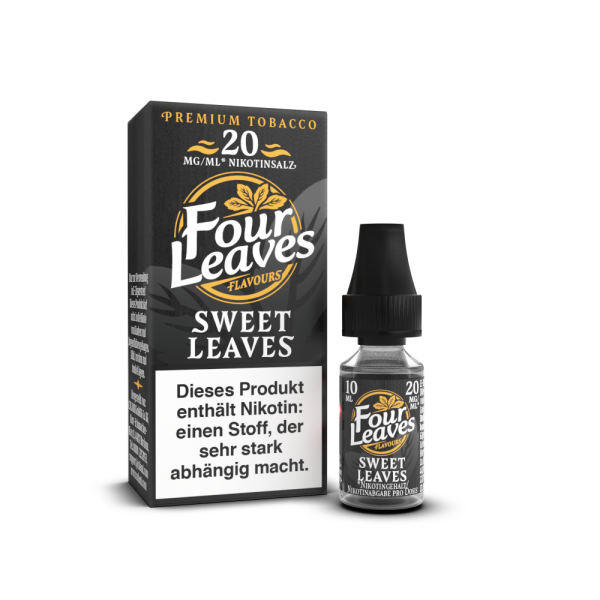 Four Leaves - Sweet Leaves - Nikotinsalz Liquid 20 mg/ml 5er Packung