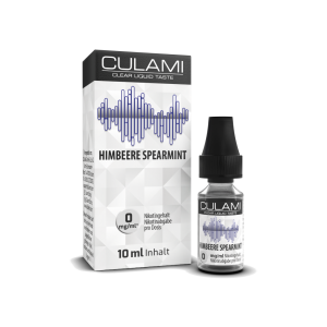 Culami - Himbeere Spearmint E-Zigaretten Liquid 0 mg/ml...