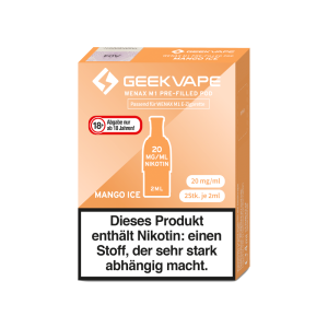 GeekVape - Wenax M1 Pod Mango lce 20 mg/ml (2 Stück...
