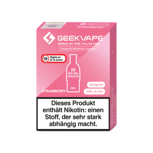 GeekVape - Wenax M1 Pod Strawberry 20 mg/ml (2 Stück...
