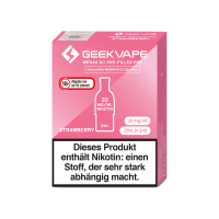 GeekVape - Wenax M1 Pod Strawberry 20 mg/ml (2 Stück pro Packung) 5er Packung