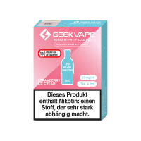 GeekVape - Wenax M1 Pod Strawberry Ice Cream 20 mg/ml (2 Stück pro Packung)