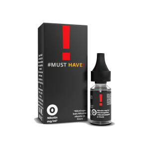 Must Have - ! - E-Zigaretten Liquid 0 mg/ml 5er Packung