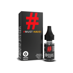 Must Have - # - E-Zigaretten Liquid 0 mg/ml 5er Packung