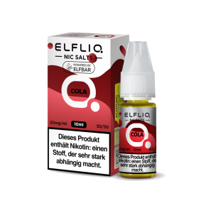 ELFLIQ - Cola - Nikotinsalz Liquid 10 mg/ml