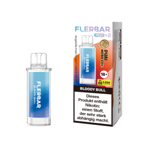 Flerbar - POD Bloody Bull 20 mg/ml (2 Stück pro...