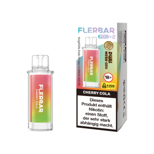 Flerbar - POD Cherry Cola 20 mg/ml (2 St&uuml;ck pro...