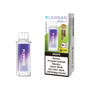 Flerbar - POD Grape 20 mg/ml (2 Stück pro Packung)...