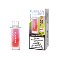 Flerbar - POD Strawberry Ice 20 mg/ml (2 Stück pro Packung) 10er Packung