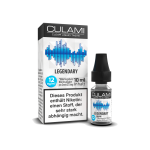 Culami - Legendary E-Zigaretten Liquid 12 mg/ml 5er Packung