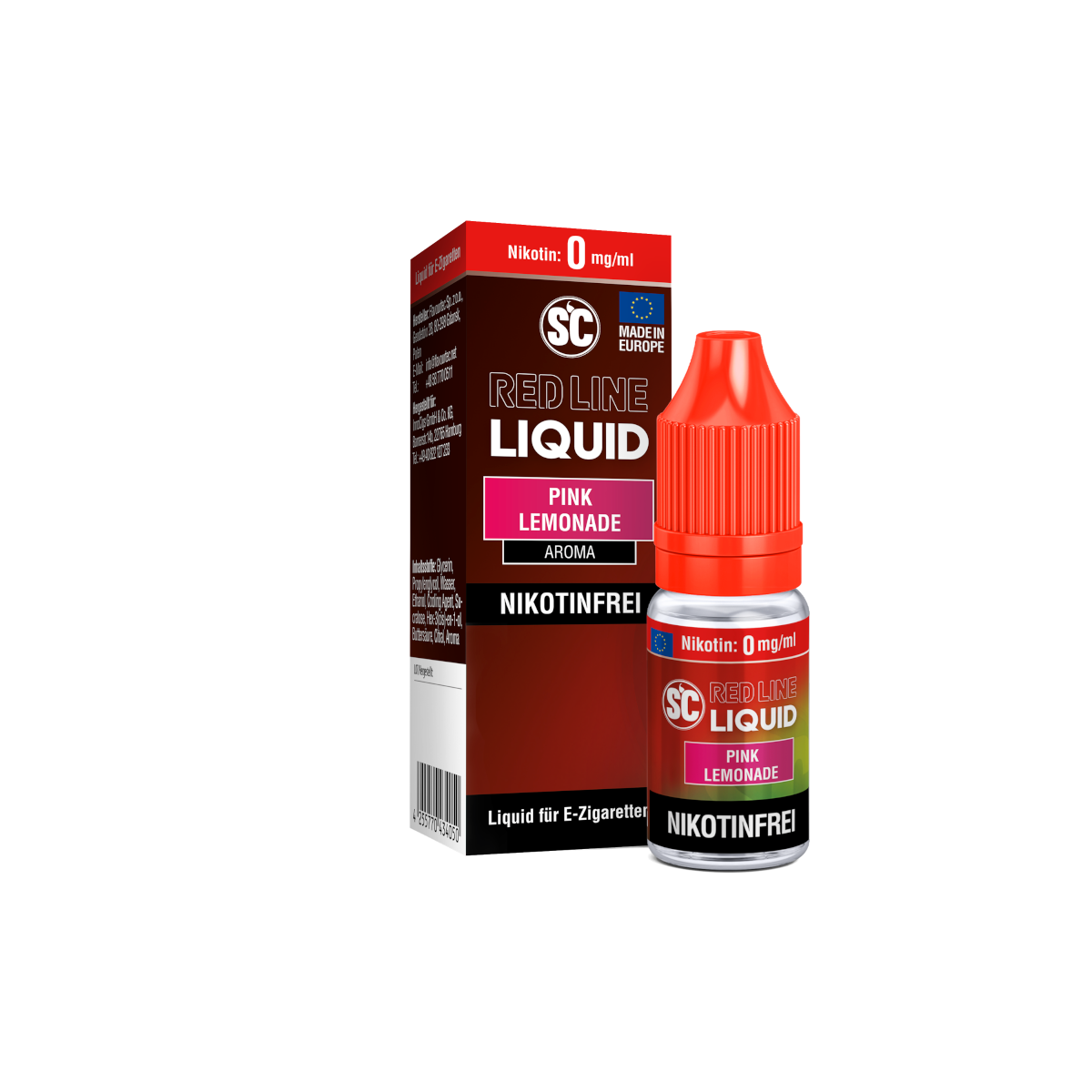 SC - Red Line - Pink Lemonade - Nikotinsalz Liquid
